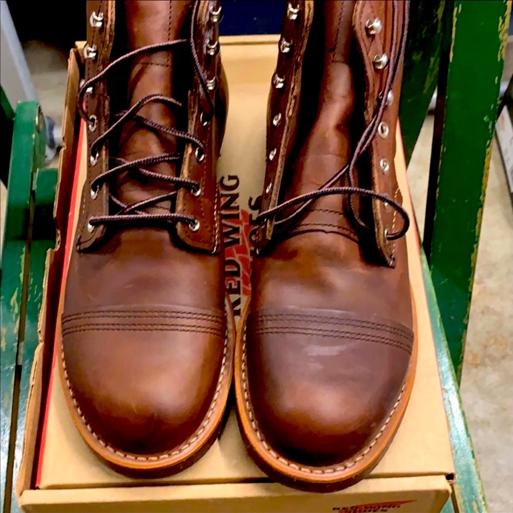 Red Wing Amber Iron Ranger